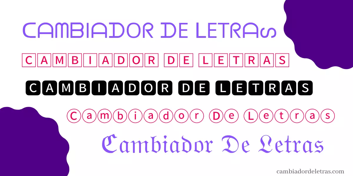 cambiador de letras cambiador de letras