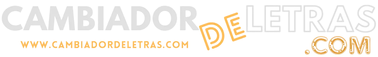 Cambiador De Letras Cambiador de Letras